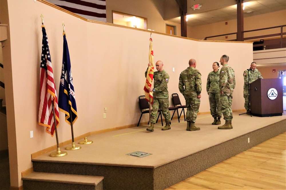 New Fort McCoy Garrison CSM takes charge during change-of-responsibility ceremony at installation