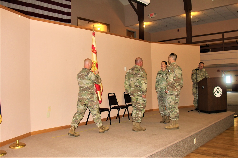 New Fort McCoy Garrison CSM takes charge during change-of-responsibility ceremony at installation