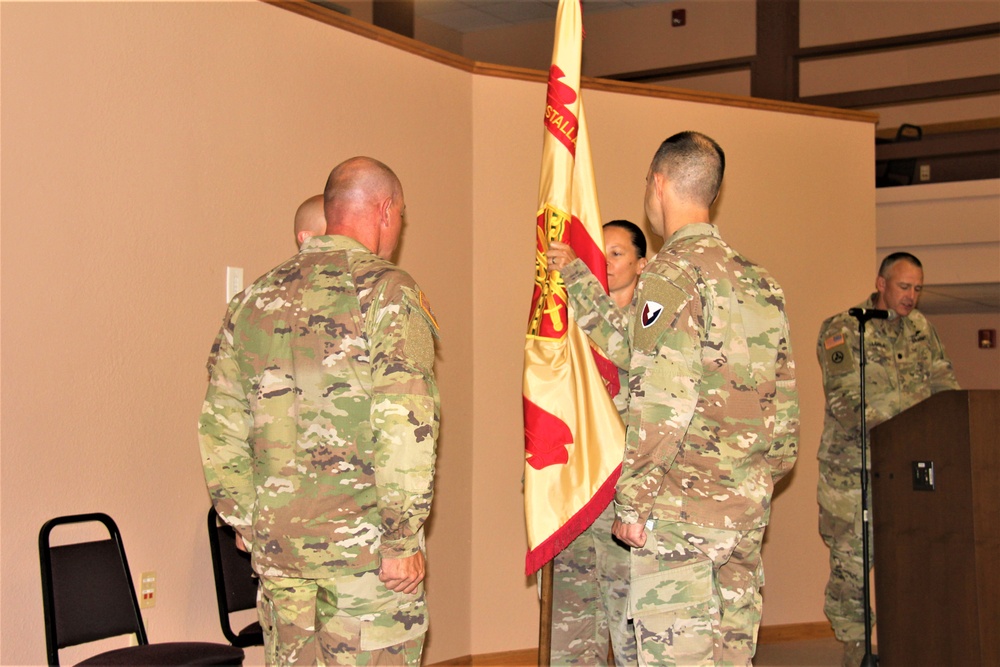 New Fort McCoy Garrison CSM takes charge during change-of-responsibility ceremony at installation