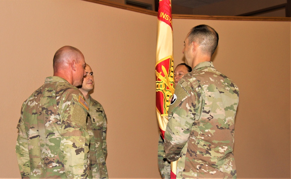 New Fort McCoy Garrison CSM takes charge during change-of-responsibility ceremony at installation