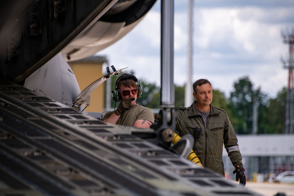 Exercise Air Defender 2023 Contingency Response Element prepares for redeployment