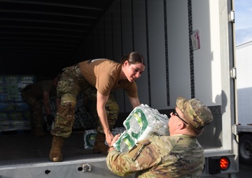 Vermont National Guard Transports Water After Flooding