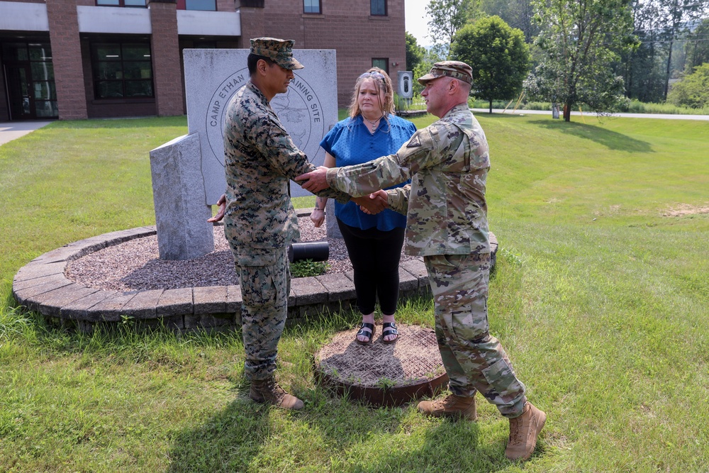 U.S. Marines Assist Vermont Woman During Flash Floods