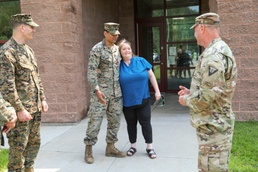 U.S. Marines Assist Vermont Woman During Flash Floods