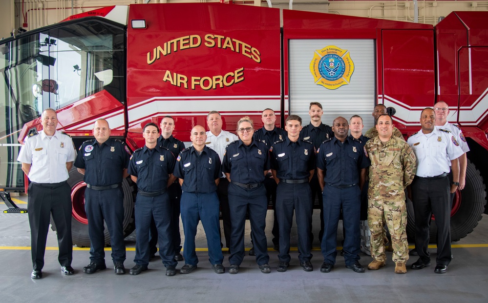 Eglin Fire and Emergency Services Airmen receive award