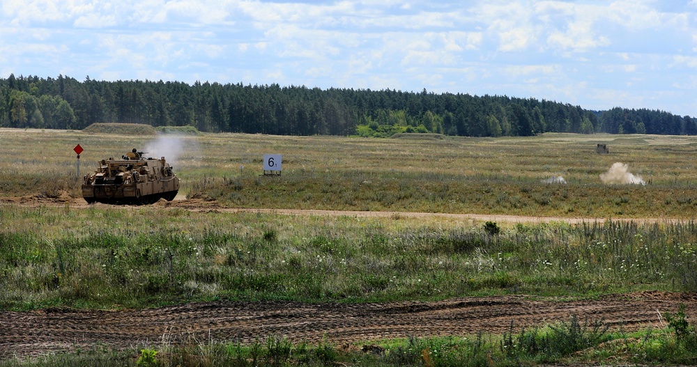 1-9 Cavalry conducts mounted machine gun qualification