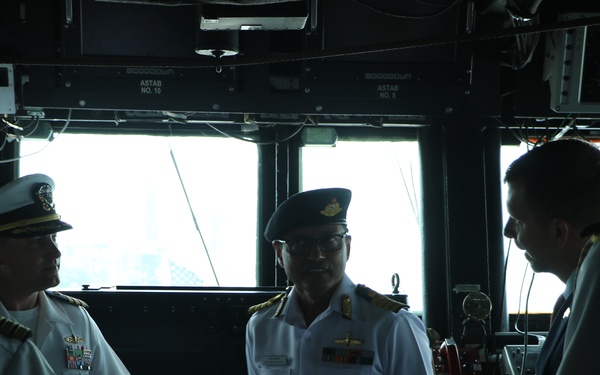 USS Stethem Joint Operations with Indian Navy