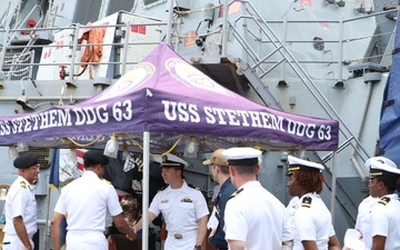 USS Stethem Joint Operations with Indian Navy