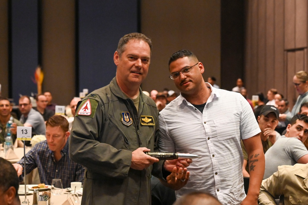 64th AEW commander recognizes outstanding performers at informal commander's calls