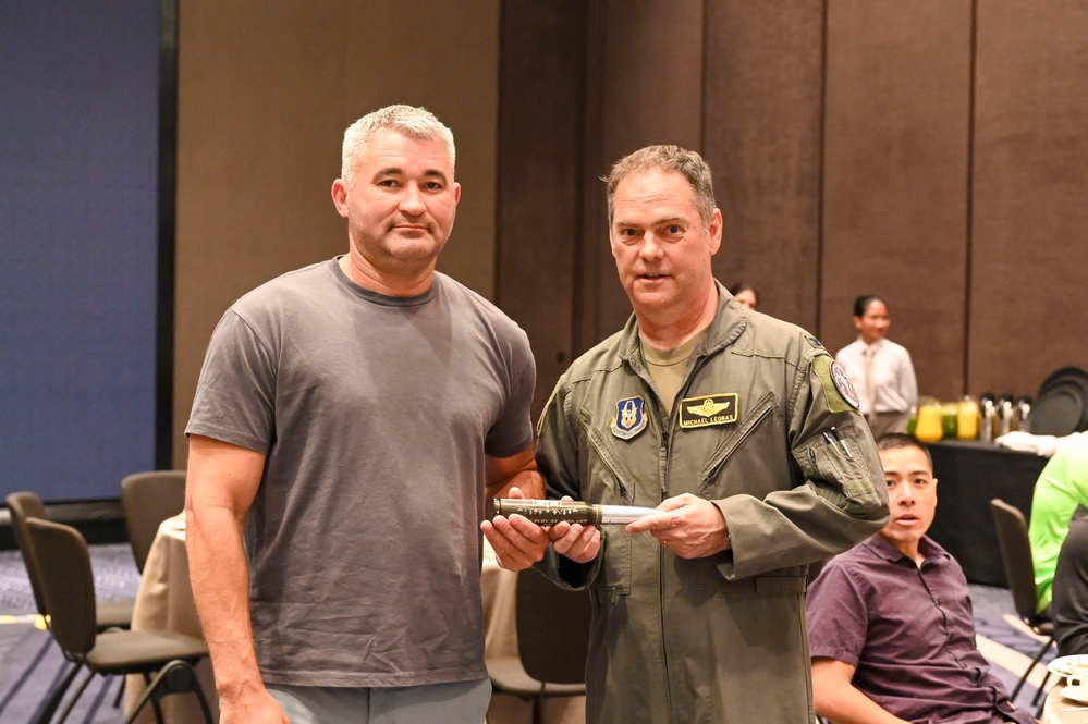 64th AEW commander recognizes outstanding performers at informal commander's calls