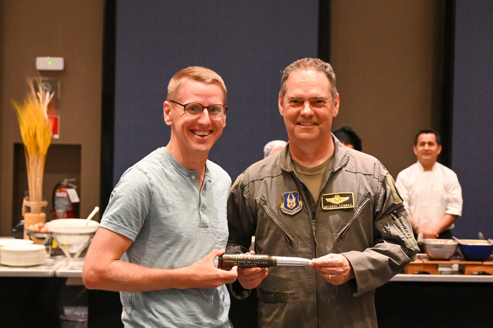 64th AEW commander recognizes outstanding performers at informal commander's calls