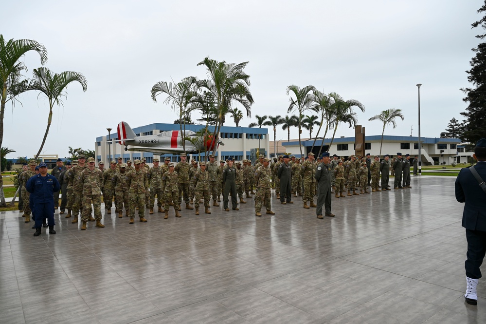 U.S. and Peruvian forces celebrate partnership during RS23 distinguished visitor day