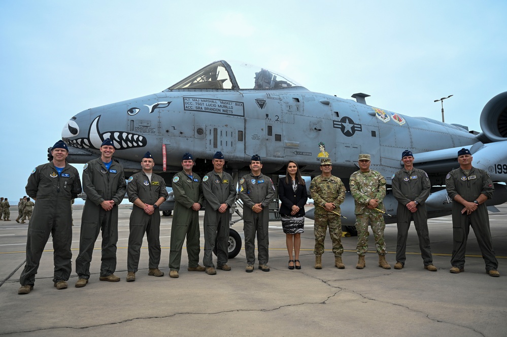 U.S. and Peruvian forces celebrate partnership during RS23 distinguished visitor day