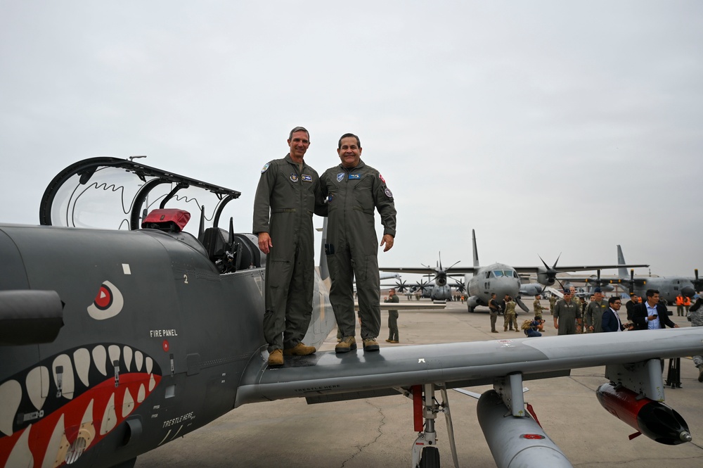 U.S. and Peruvian forces celebrate partnership during RS23 distinguished visitor day