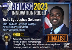 An automatic dishwashing room could deliver a better Air Force dining experience