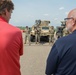 Minot civic leaders tour base