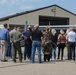 Minot civic leaders tour base
