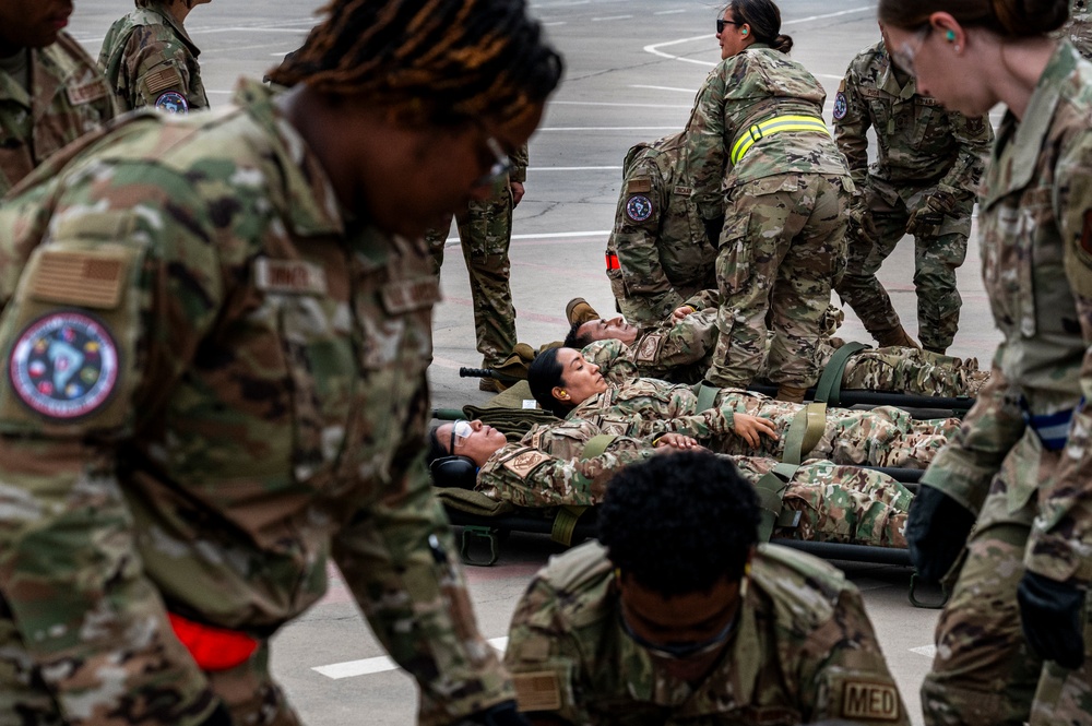 Air Force Reserve Aeromedical Train In Peru