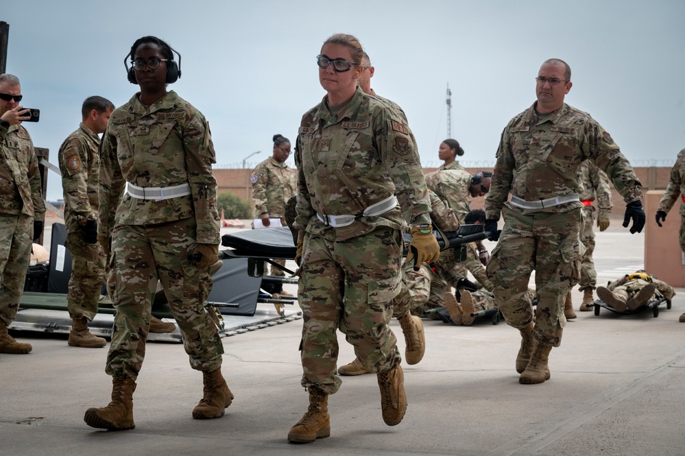 Air Force Reserve Aeromedical Train In Peru