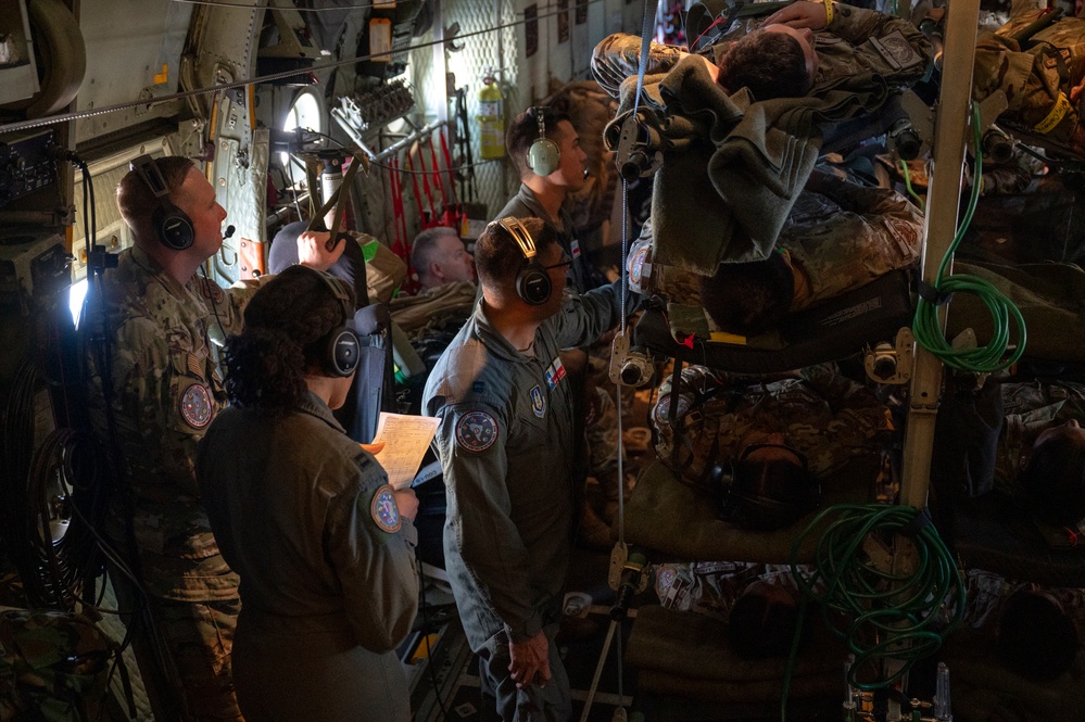 Air Force Reserve Aeromedical Train In Peru