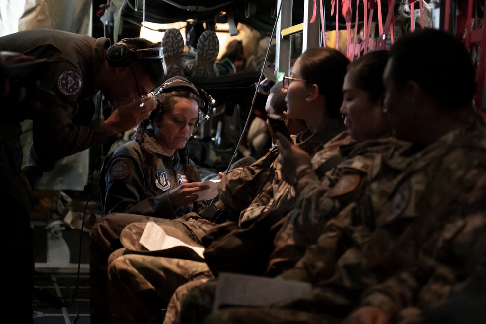 Air Force Reserve Aeromedical Train In Peru