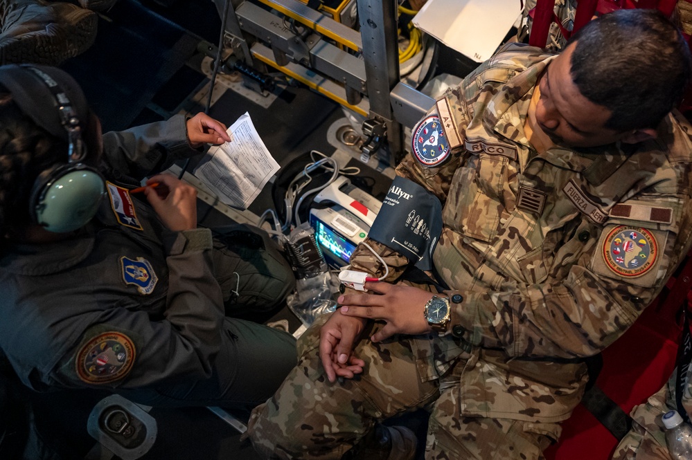Air Force Reserve Aeromedical Train In Peru