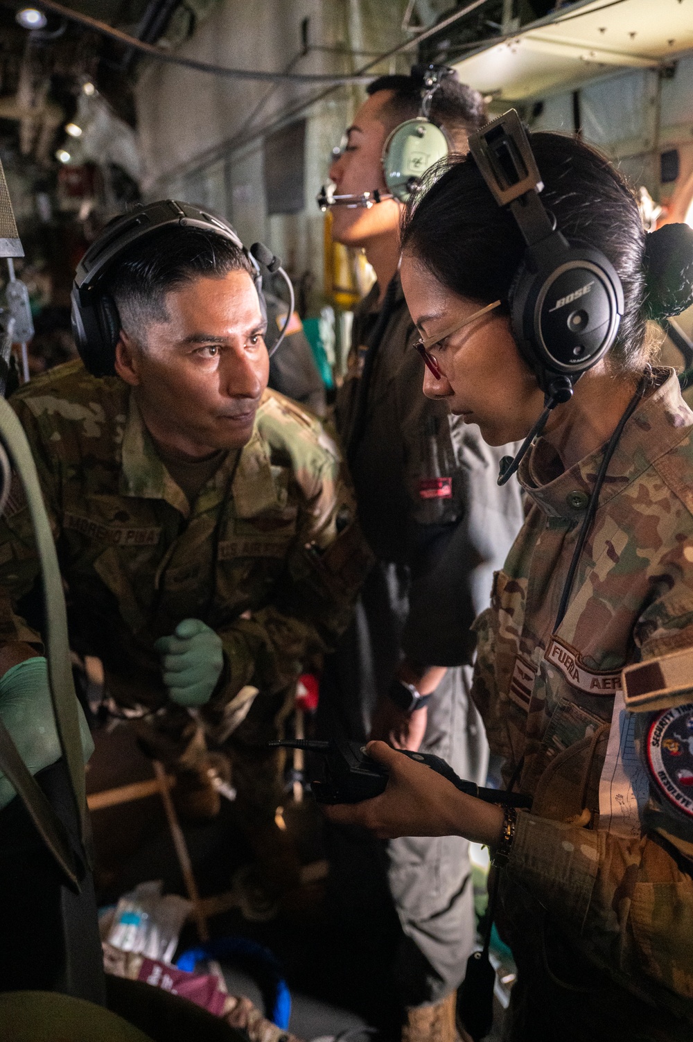 Air Force Reserve Aeromedical Train In Peru