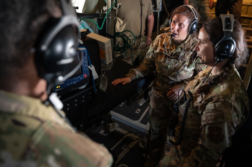 Air Force Reserve Aeromedical Train In Peru