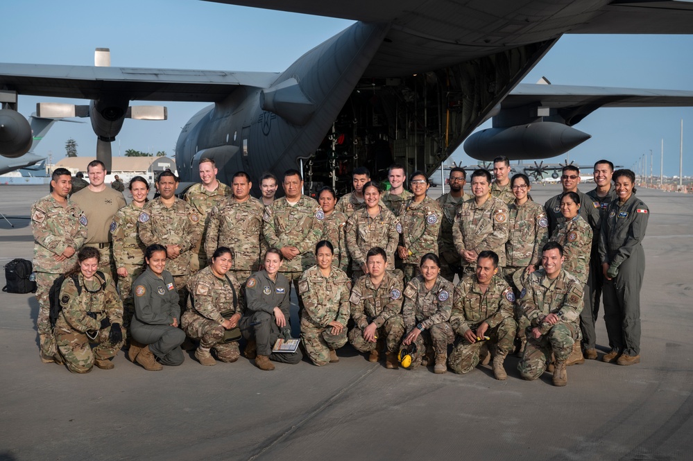Air Force Reserve Aeromedical Train In Peru
