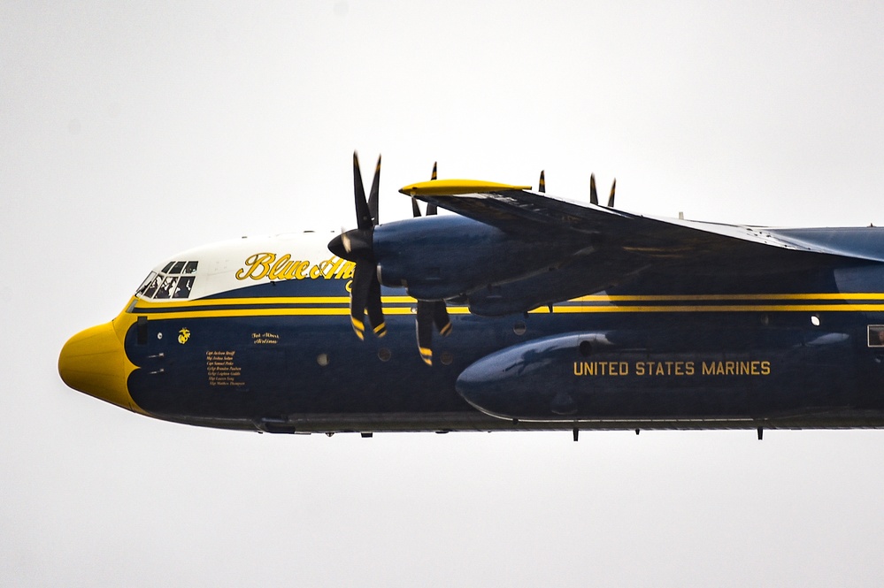 Blue Angels Perform at the Wings Over Wayne Air Show.