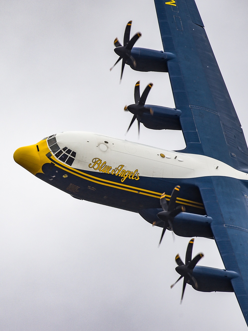 Blue Angels Perform at the Wings Over Wayne Air Show.