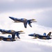 Blue Angels Perform at the Wings Over Wayne Air Show.