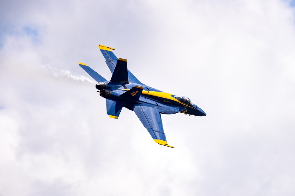 Blue Angels Perform at the Wings Over Wayne Air Show.