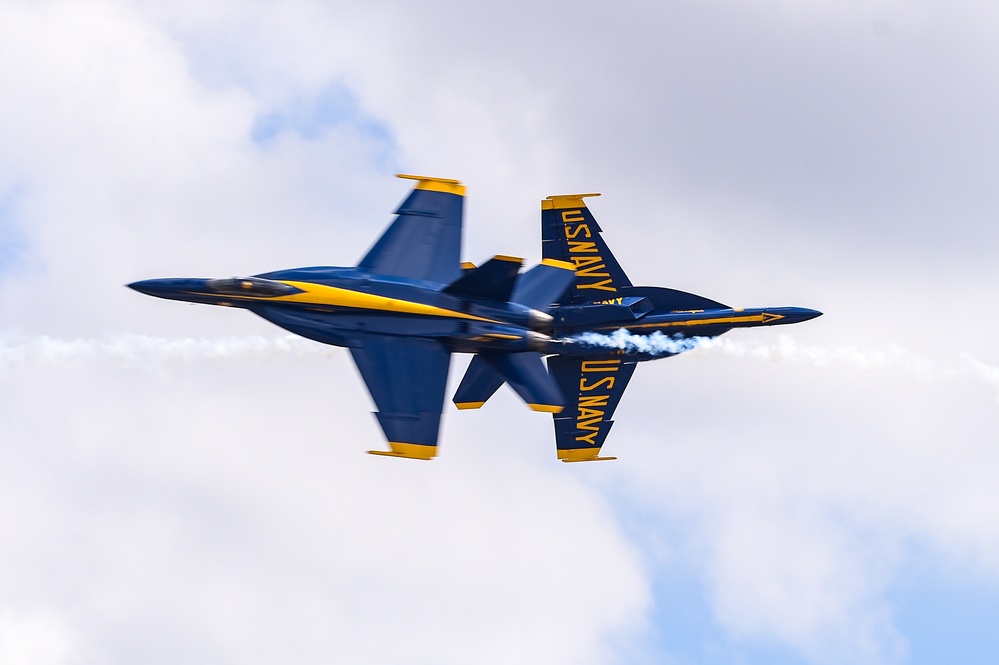 Blue Angels Perform at the Wings Over Wayne Air Show.