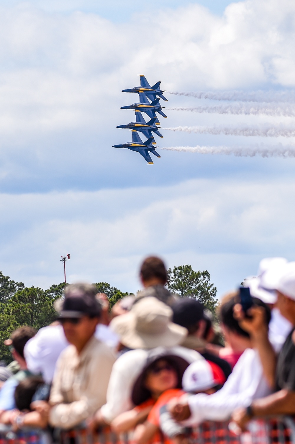 Blue Angels Perform at the Wings Over Wayne Air Show.