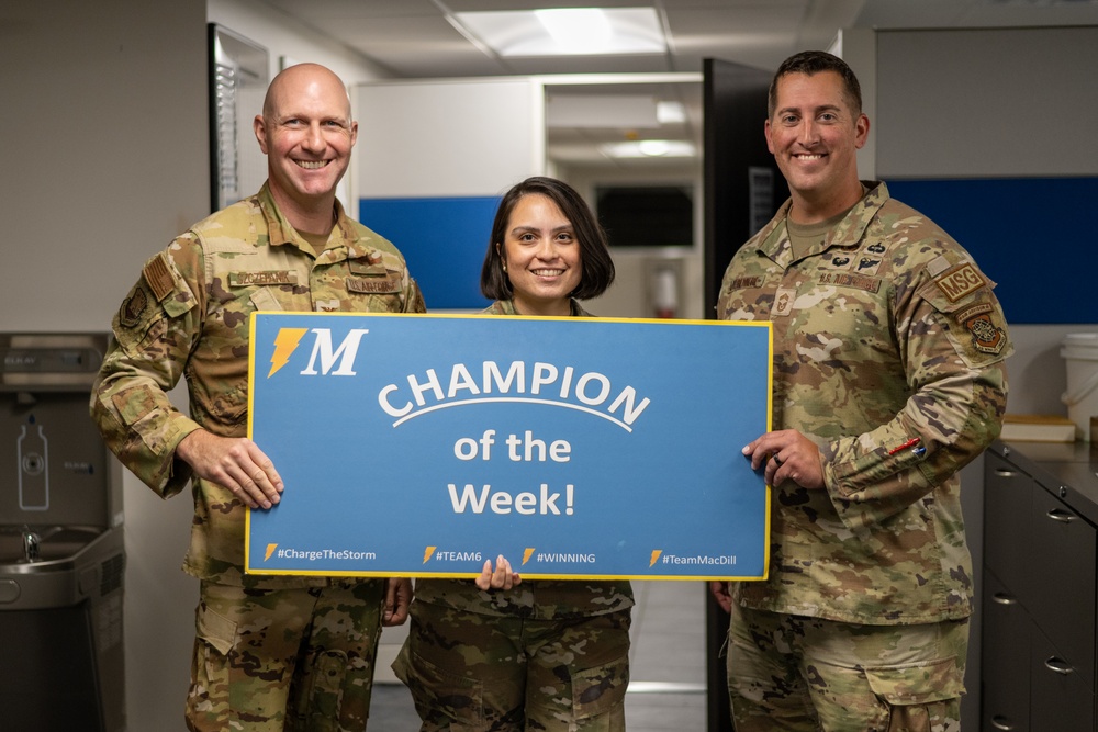 Champ of the Week - Staff Sgt. Elizabeth Escalona