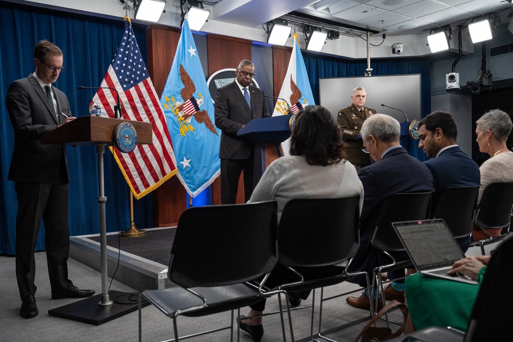 Secretary Austin, CJCS Milley host joint press conference