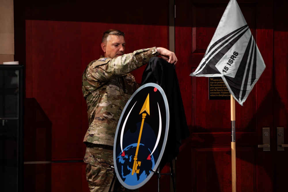 DEL 15 activates two subordinate squadrons: 15th CACS, 15th ISRS