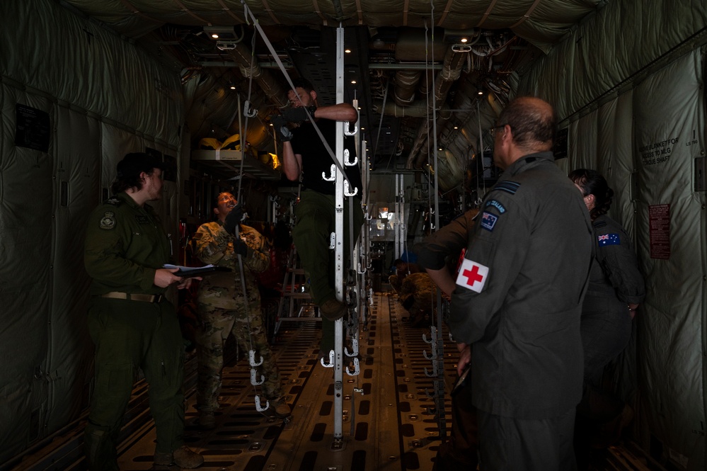 MG23: RAAF operates C-130J-30, enabling coalition AE training