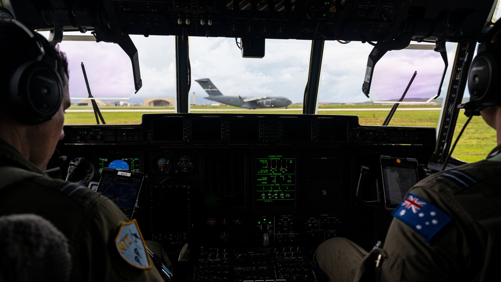 MG23: RAAF operates C-130J-30, enabling coalition AE training