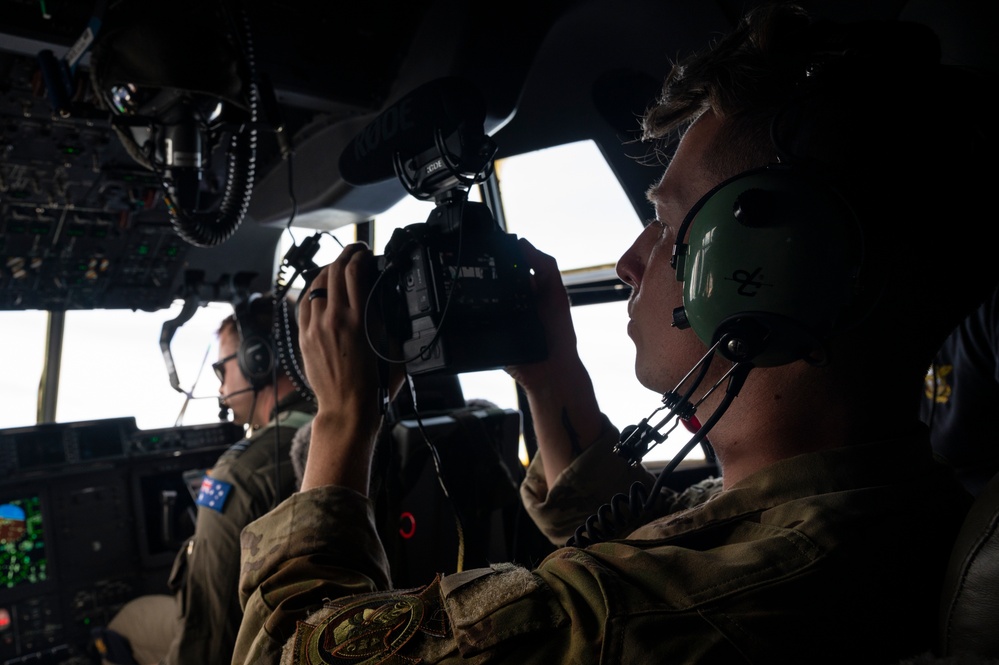 MG23: RAAF operates C-130J-30, enabling coalition AE training