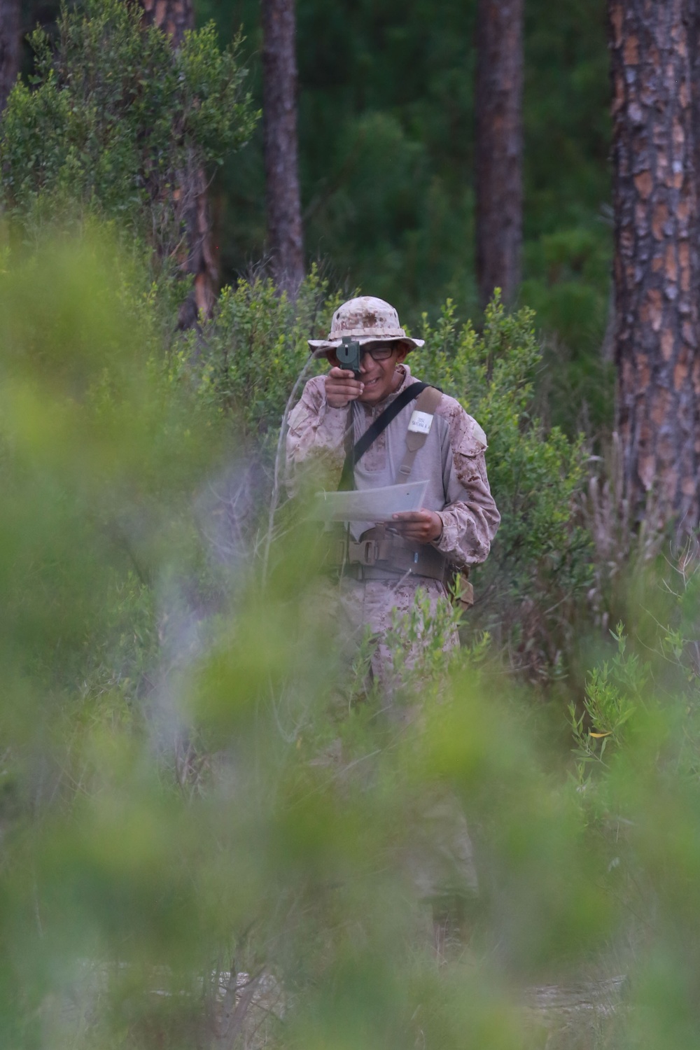 Lima Company Land Navigation Instruction.