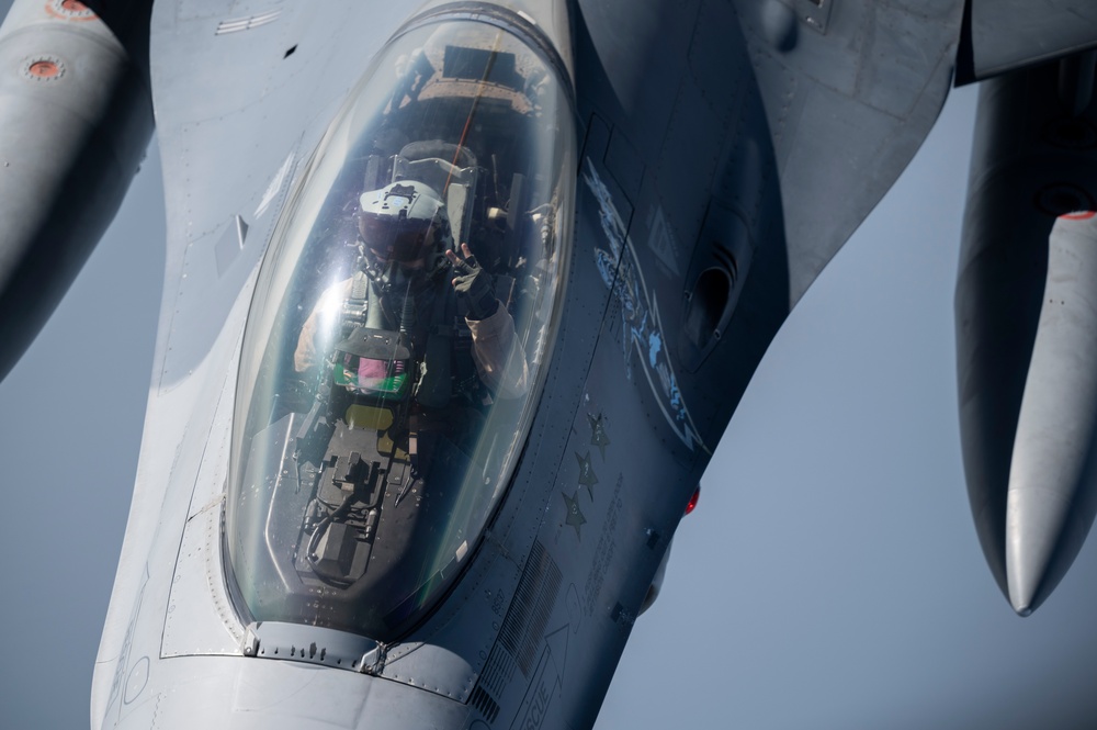 F-16s, A-10s provide maritime security to the Arabian Gulf