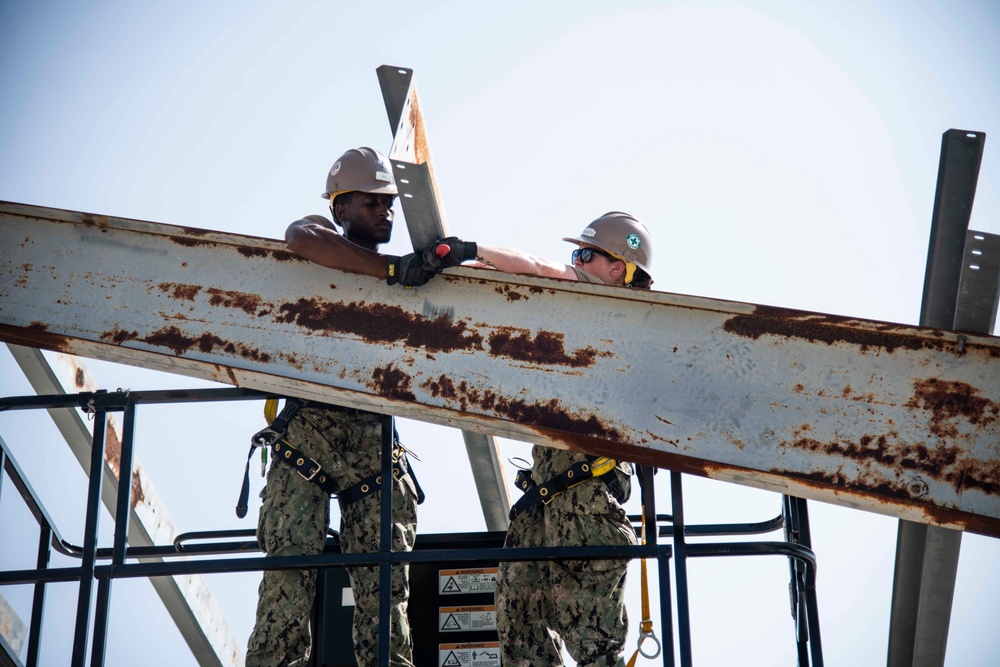 NMCB 133 Conducts Homeport Operations