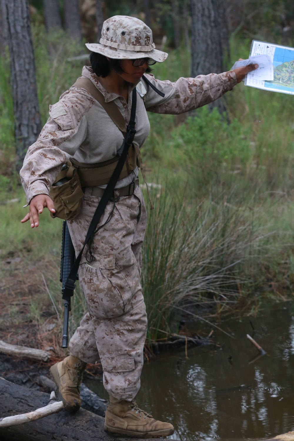 Lima Company Land Navigation Instruction.