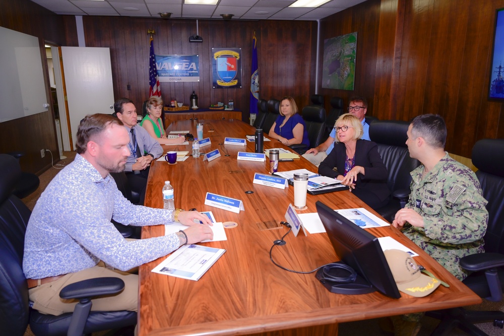 Congressional Field Representative visits NSWC Corona