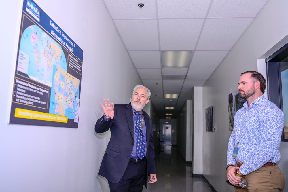 Congressional Field Representative visits NSWC Corona