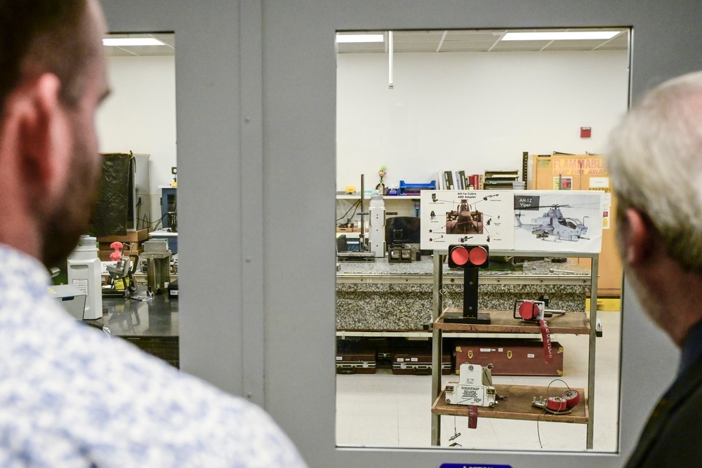 Congressional Field Representative visits NSWC Corona