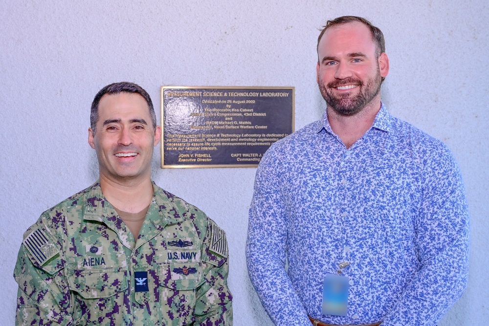 Congressional Field Representative visits NSWC Corona