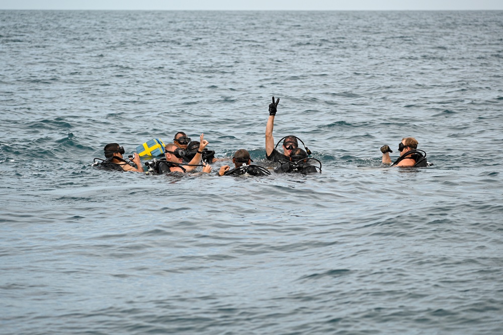Multinational Forces Conduct EOD Operations